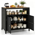 RELAX4LIFE Wicker Outdoor Bar Cabinet by RELAX4LIFE