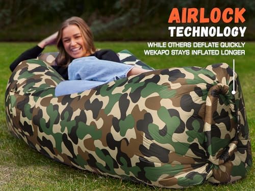 WEKAPO Inflatable Couch Air Lounger Chair - Image 5