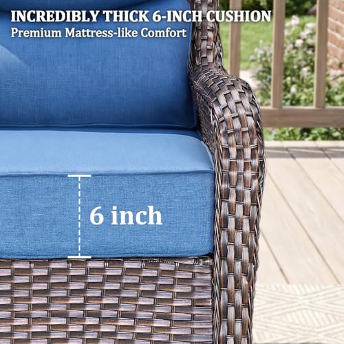 Luxury Swivel Rocker Chairs Set - Image 5