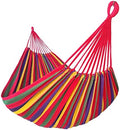 Hammock 2 Person Outdoor bedsize 220 x 160cm（Red） by GOCAN