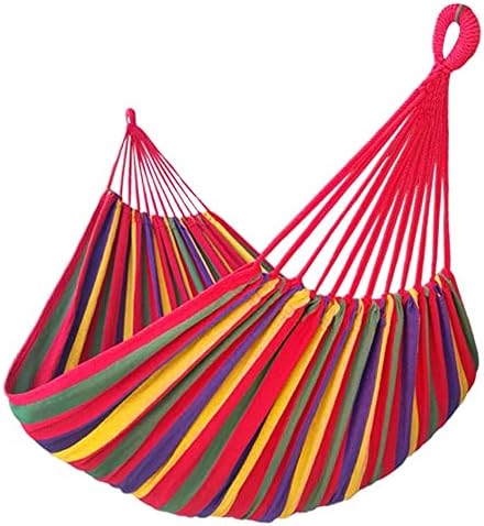 Hammock 2 Person Outdoor bedsize 220 x 160cm（Red） by GOCAN