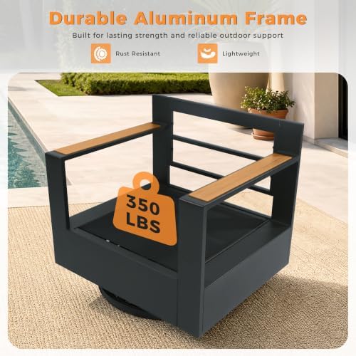 Luxury Outdoor Swivel Chairs - Image 6