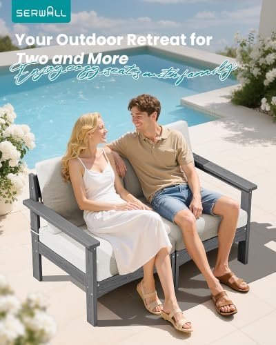 SERWALL HDPE Outdoor Coffee Table - Image 3