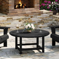 Malibu Low Outdoor HDPE Round Patio Coffee Table by WestinTrends