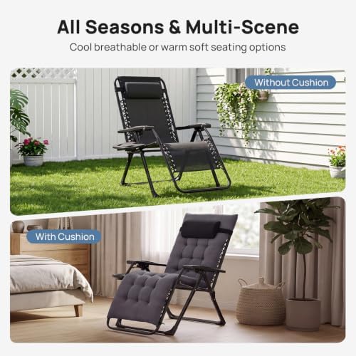 DUMOS Zero Gravity Chair, Lounge Chair Outdoor - Image 4