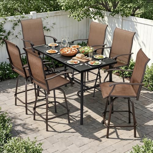 NUU GARDEN Outdoor 7-Piece Bar Set - Image 2
