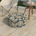 Outdoor Patio Inflatable Ottoman, 21x9 Inch Portable Stool Ottoman by MelodyElephant