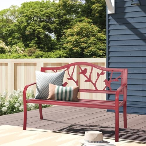Sophia & William 50 Inches Outdoor Bench - Image 2