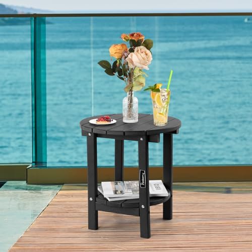 FUNBERRY Outdoor Adirondack Side Table, Patio End Tables - Image 2