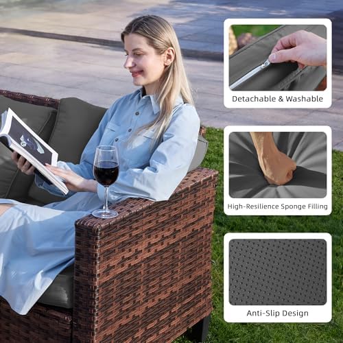UDPATIO 5 Pieces Patio Furniture Set - Image 6