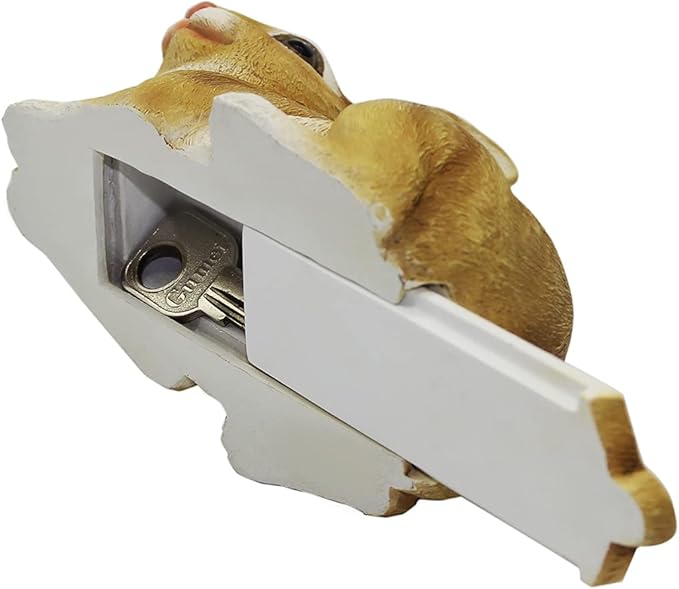 Hide a Key Rabbit Figurines Bunny Statue Polyresin Rabbit Ornament Rabbit Outdoor Garden Statue