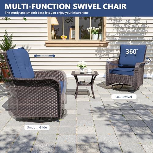 13 Pieces Outdoor Patio Furniture Set, Outdoor Sectional Furniture - Image 6