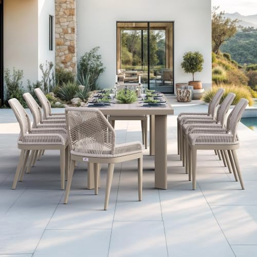 PURPLE LEAF 9 Pieces Patio Dining Set - Image 2