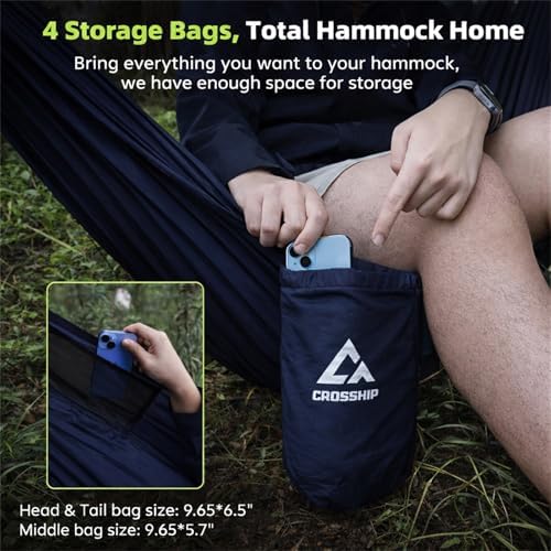 Camping Hammock with Mosquito Net - Image 3