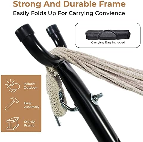 Backyard Expressions Double Camping Hammock - Image 7