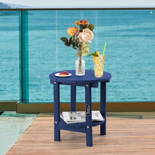 FUNBERRY Outdoor Adirondack Side Table, Patio End Tables - Image 2