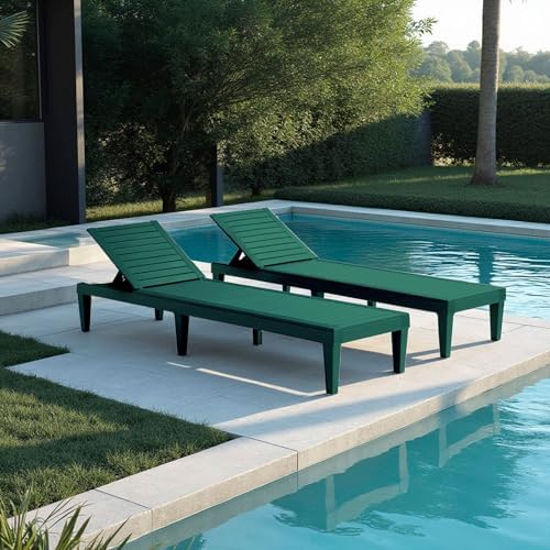 Nestl Lounge Chair Outdoor, Tanning Chair, Chaise Lounge Outdoor Set of 2 - Image 6