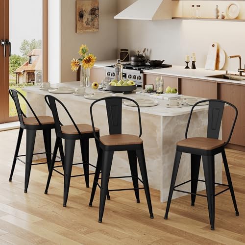 Metal Bar Stools Set of 2 - Image 6