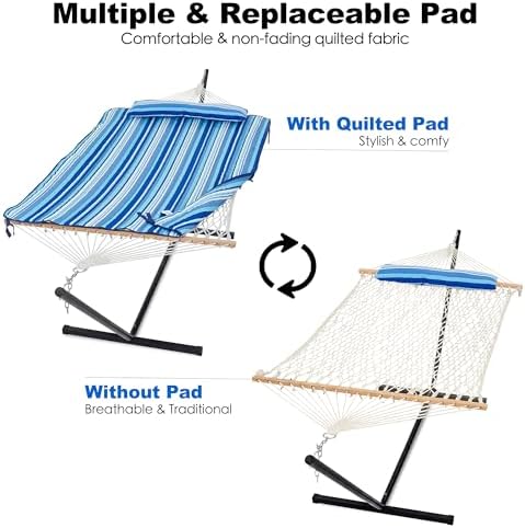 GAFETE 2 Person Hammock with Stand - Image 3