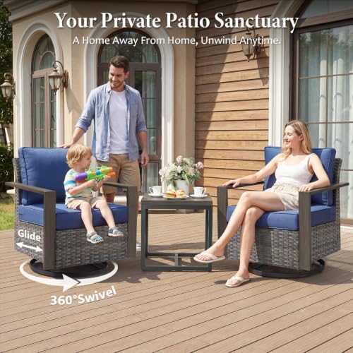 Metal Outdoor Patio Furniture Set - Image 3