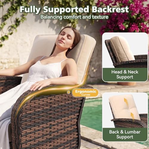 Aoxun 14 Piece Outdoor Patio Furniture Set - Image 5