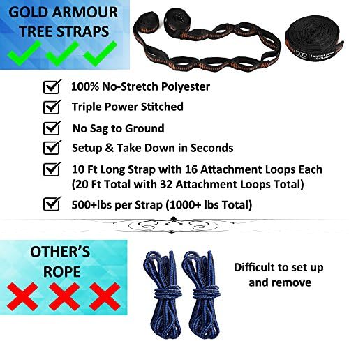 Gold Armour Camping Hammock - Image 4