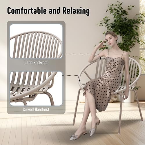 3-Piece Outdoor Bistro Table and Chairs Set - Image 6