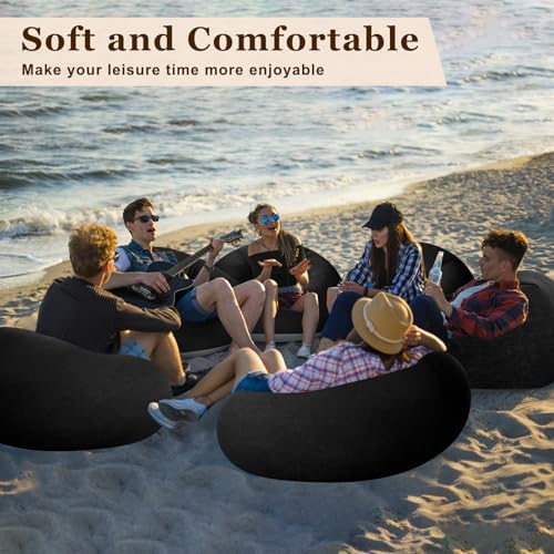 Realspring Inflatable Bean Bag Chairs - Image 7