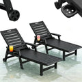 HDPE Outdoor Pool Lounge Chairs by KAMABOKO