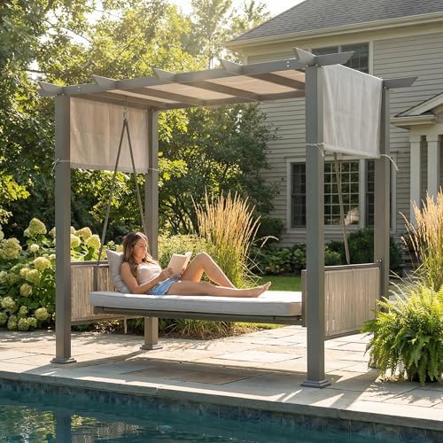Pamapic 3-Seat Porch Swing - Image 3