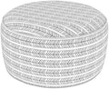 LVTXIII Indoor/Outdoor Large Inflatable Ottoman Pouf D31 x H14 Inch, Round by LVTXIII