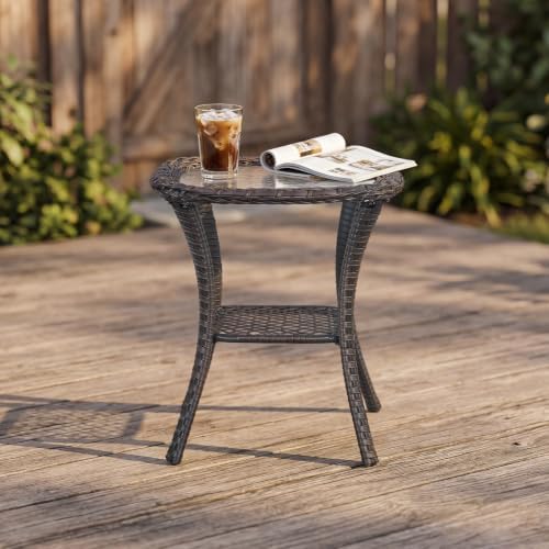 Belord Small Outdoor Side Table - Image 7
