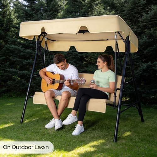 VINGLI Outdoor Porch Swing - Image 7