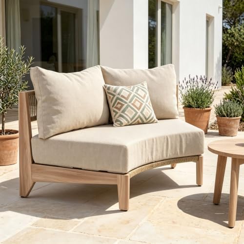 Outdoor Wicker Curved Sofa by SUNSITT%7CPerfectYourOutdoorLiving