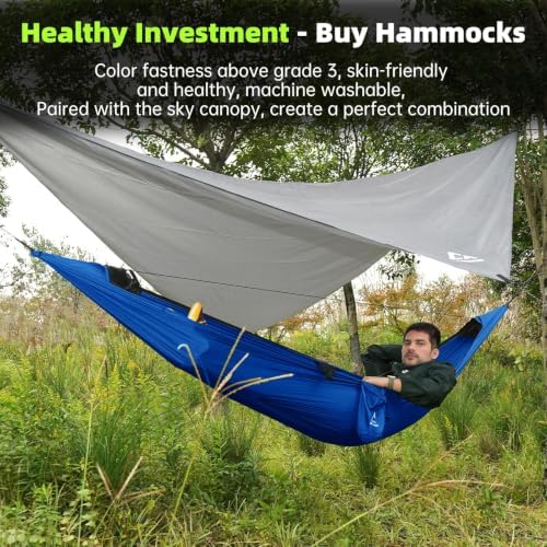 Camping Hammock with Mosquito Net - Image 4