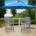 2-Piece Adirondack Bar Chairs Set by PatioPerk