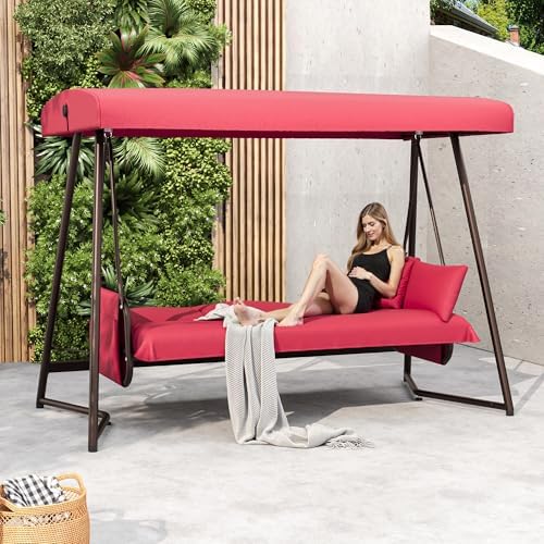 3-4 Seat Outdoor Porch Swing - Image 4