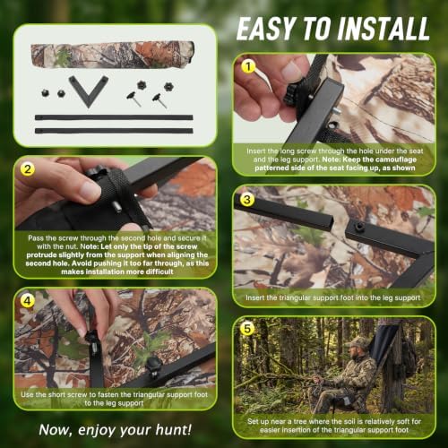 Portable Hunting Seat, Hunting Chair - Image 5