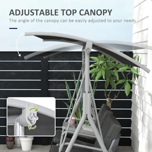 Outsunny 2 Person Porch Swing - Image 3
