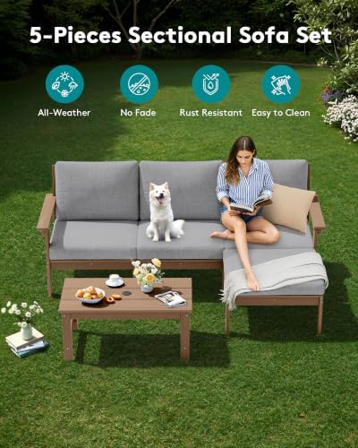 SERWALL HDPE Outdoor Sectional - Image 3