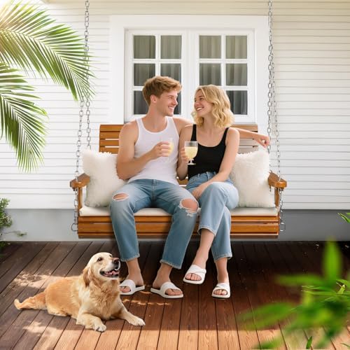 VINGLI 4 FT Heavy Duty Porch Swing - Image 6