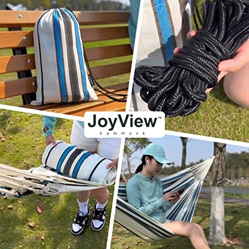 JoyView Brazilian Double Hammock, 2 Person Hammock - Image 6