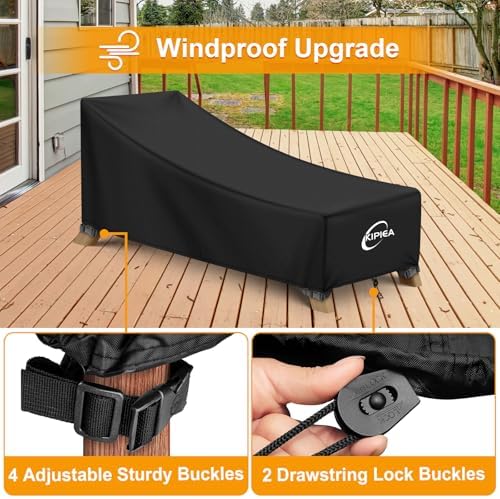 Waterproof Patio Lounge Chair Covers - Image 5