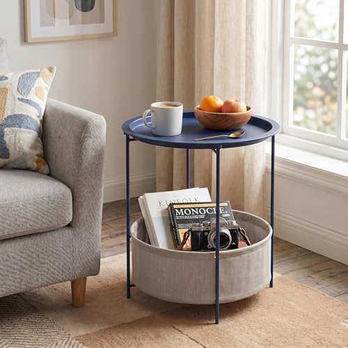 VECELO Round Side/End Table - Image 2