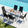 MAMIZO 7 Pieces Patio Dining Set by MAMIZO