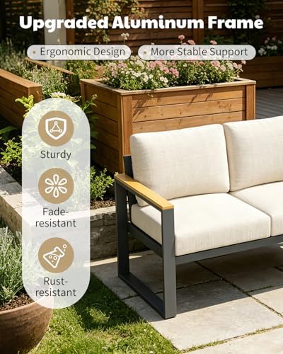 IDEALHOUSE Aluminum Outdoor Patio Furniture - Image 6