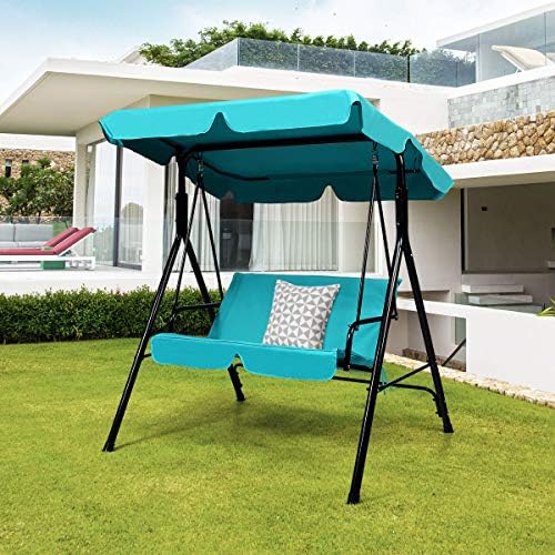 Tangkula 2 Person Porch Swing, Outdoor Swing - Image 2