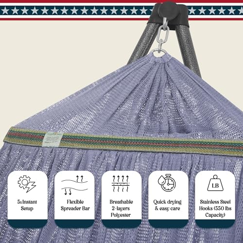 Tranquillo Uniki Hammock Stand, Revolutionary Design No Screws Needed - Image 3
