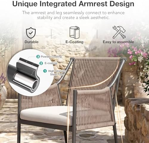 Patiorama 7 Piece Outdoor Dining Set - Image 3