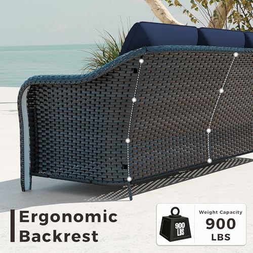 3 Seater Outdoor Patio Couch - Image 3
